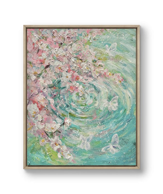 Spring Metamorphosis Acrylic On Canvas 16X20